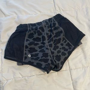 Lulu Lemon cheetah shorts